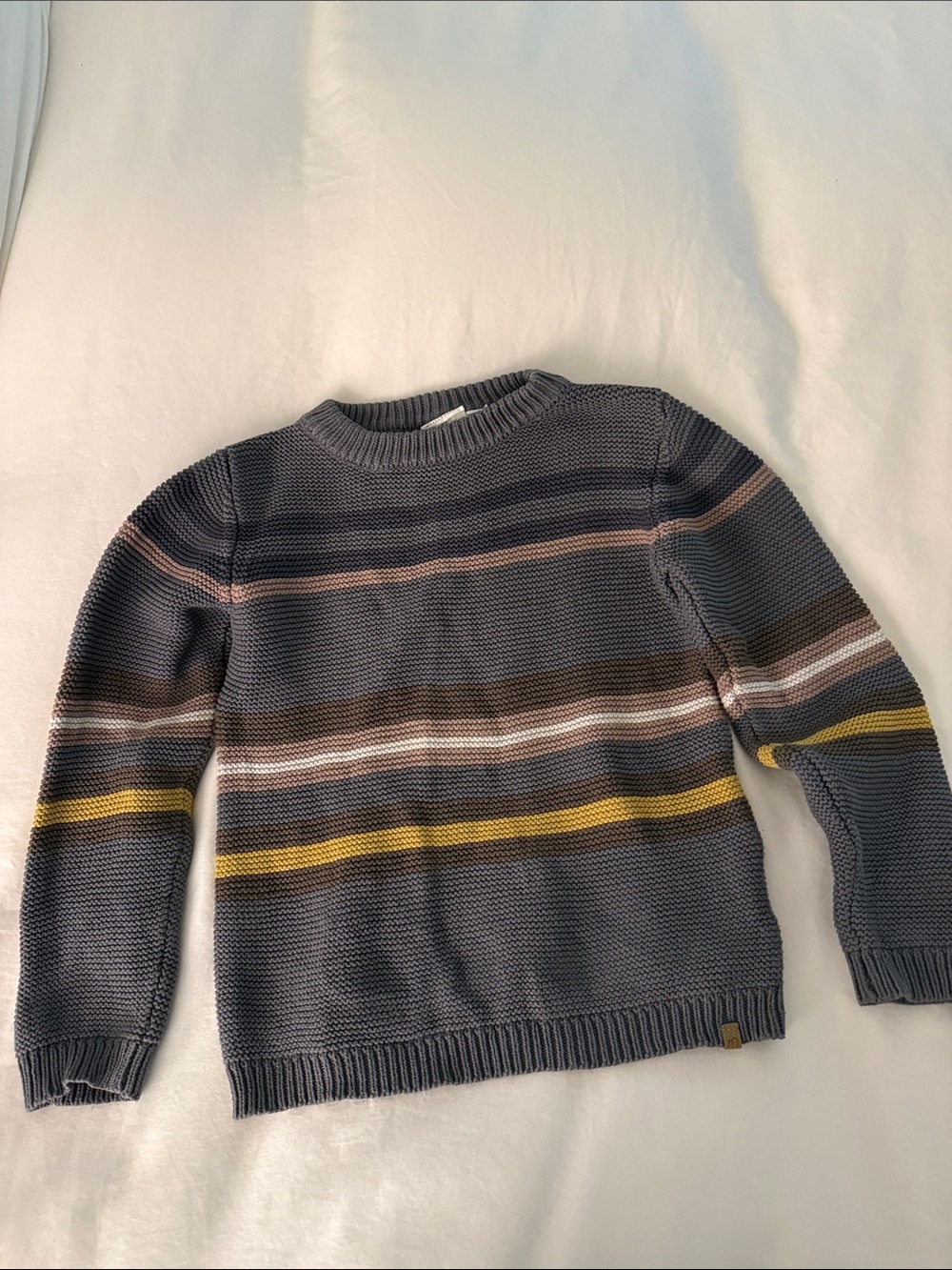 AMAZING LIMITED EDITION MINYMO CABLE KNIT SWEATER SIZE 7 KID